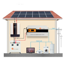 Solarstromsystem 10 kW und 220 V Wechselstromnetzgebundene Solarstrom -Systemlösung